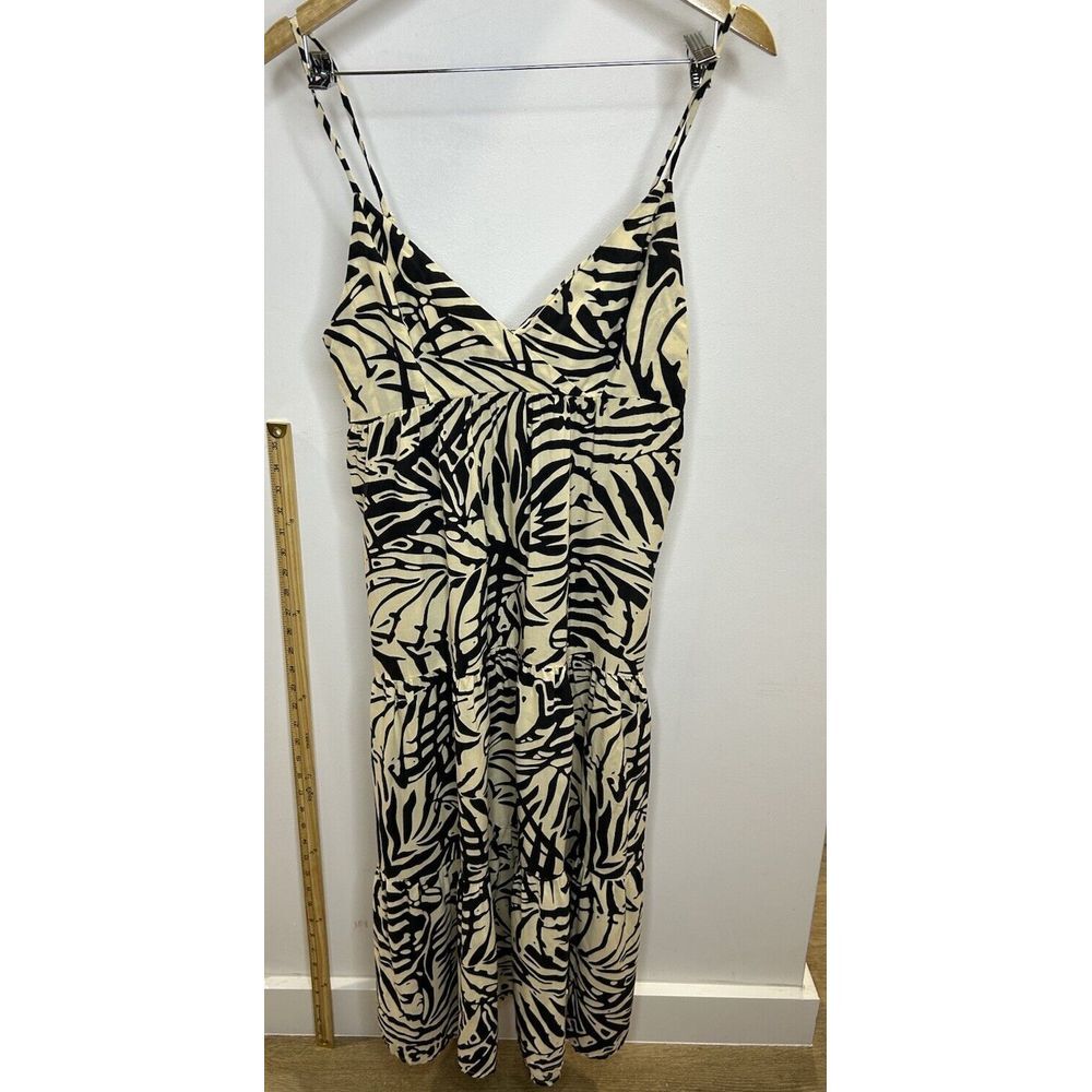 Patrons of peace midi sundress size S Beige And Black‎ Color